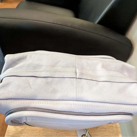 NWOT Chloé Medium Leather Satchel | Cashmere Gray with brass trim- Authentic - Picture 7 of 11